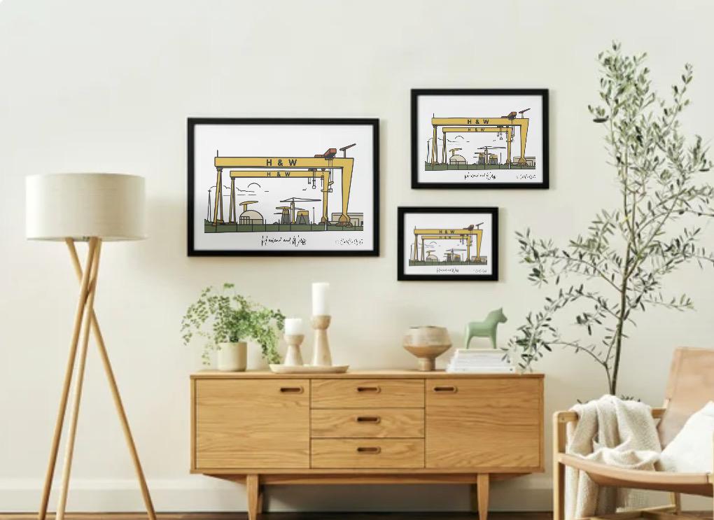 Harland & Wolff Belfast Print | Belfast Wall Art
