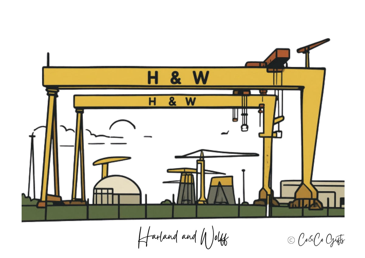 Harland & Wolff Belfast Print | Belfast Wall Art
